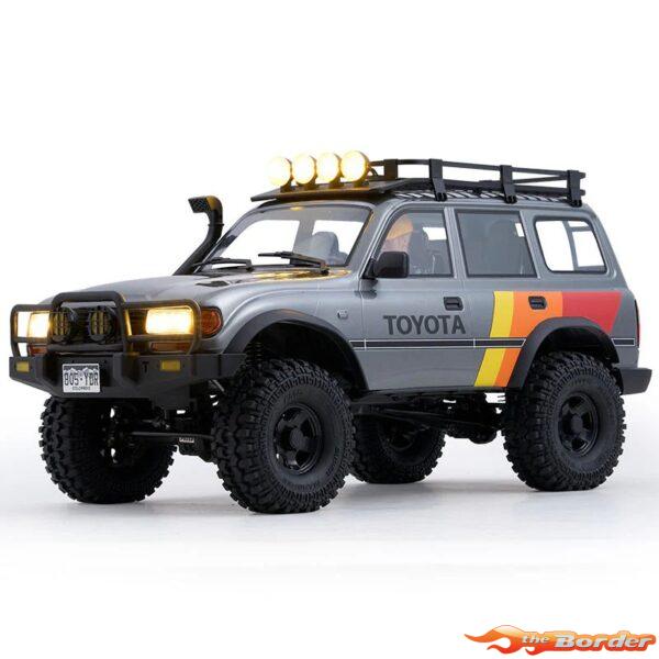 FMS 1/10 Toyota Land Cruiser 80 FCX10 Scaler ARTR Kit (RS Version) Grey FMS11042RS-GY-SP