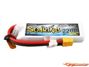 GensAce Soaring LiPo 2S 7.4V 2200mAh 30C (XT60) GE1-2200-2X6GT