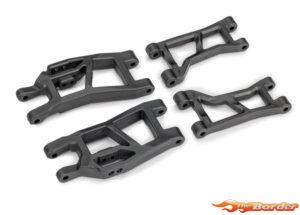 Traxxas Suspension arms, front (upper (2)/ lower left (1)/ lower right (1)) 10731