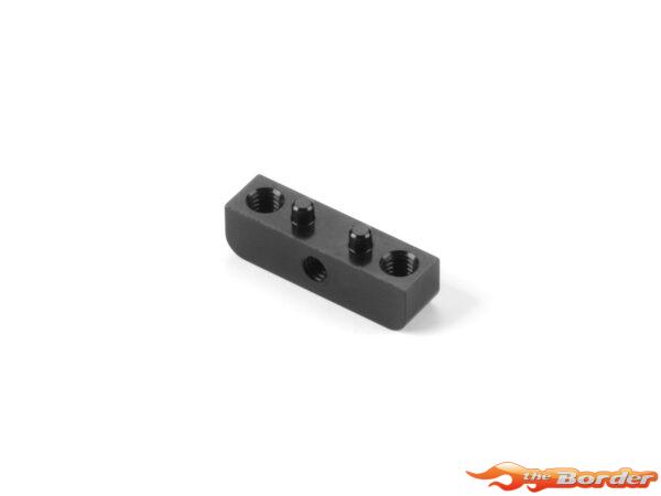 XRAY Alu Pod Plate Pivot Holder For 1-Piece Chassis - Swiss 7075 T6 373391