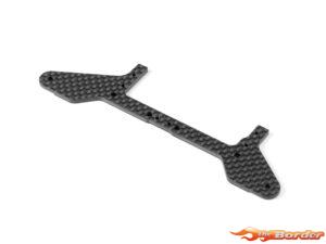 XRAY X12 Carbon Rear Pod Lower Plate For 1-Piece Chassis - Front 371166