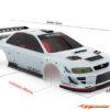 BittyDesign KANJO-S 1/7 Clear body for ARRMA Infraction/Limitless Pre-Cut 1.5mm BD-AR7F-KJS