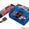 Traxxas 3S 5000mAh Combo (1x 2872X 11.1v LiPo & 1x 2970GX iD Charger) 2970G-3S