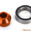 Traxxas Bearing Adapter 6160-T6 Alu. Orange 6893-ORNG