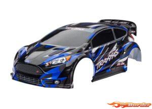 Traxxas Body Ford Fiesta® ST Rally Blue 7418-BLUE