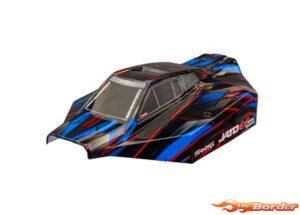 Traxxas Body, Jato 4X4 VXL, blue (painted, decals applied) 9060-BLUE