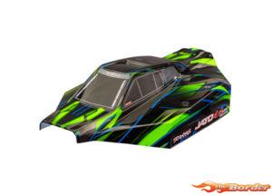 Traxxas Body, Jato 4X4 VXL, green (painted, decals applied) 9060-GRN