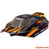 Traxxas Body, Jato 4X4 VXL, orange (painted, decals applied) 9060-ORNG