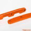 Traxxas Bulkhead Tie Bars Front/Rear (for 4x4) - Orange 6823-ORNG