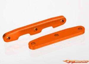 Traxxas Bulkhead Tie Bars Front/Rear (for 4x4) - Orange 6823-ORNG