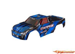 Traxxas Stampede Body Blue (Painted, Clipless) 3620-BLUE