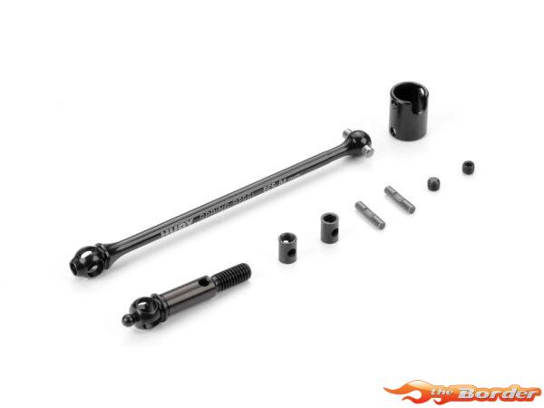 XRAY ECS Front Drive Shaft 84mm With 2.5mm Pin - Hudy Spring Steel - Set 365203