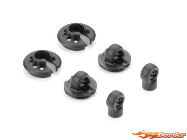 XRAY XLP2 Composite Shock Parts - 2 Holes Cap 308337