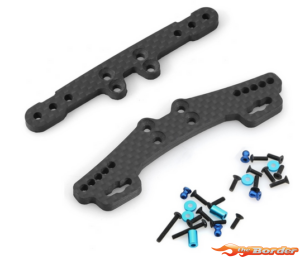 Yeah Racing Carbon Damper Stay for Tamiya XV-01 - Front & Rear TAXV-054452