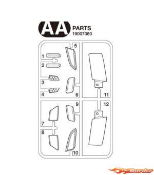 Tamiya AA-Parts Bag (Scania 770S 8x4/4) 19007360