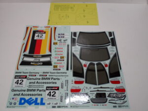 Tamiya Decal Sheet BMW 320si WTCC 2006 (58385) 1420198