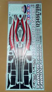 Tamiya Decal Sheet F104 Pro (58431) 1420385