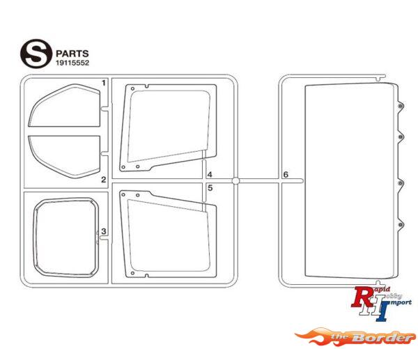 Tamiya S-Parts Bag (Scania 770S 8x4/4) 19115552