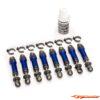 Traxxas GTM Shocks Aluminium Blue (8, Fully Assembled) (for TRX-4MT) 9864-BLUE