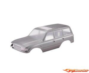 FMS 1/10 LC80 FCX10 - Car Body Painted (Gray) FMSC3750