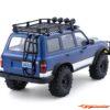 FMS 1/10 Toyota Land Cruiser 80 FCX10Pro Scaler ARTR Kit (RS Version) Blue FMS11061RS-BU-PRO - Afbeelding 3