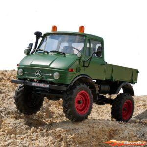 FMS FCX24 Mercedes-Benz Unimog 421 (1966) RTR Car Kit - Groen 1/24