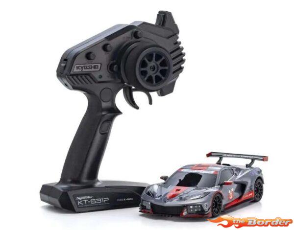 Kyosho Mini-Z MR04 RWD Chevrolet Corvette C8-R Red/Gun Metal 32356GMR