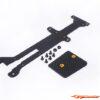 Koswork Carbon Radio Plate & ESC Mount 2.0mm for Kyosho Optima Mid KOS04321