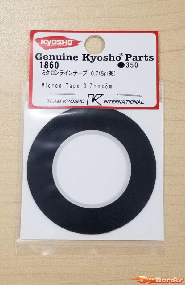 Kyosho Micron Black Tape 0.7mm wide x 8m long 1860