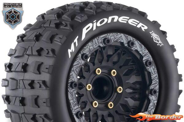 LouiseRC MT-Pioneer Traxxas Maxx Tires MFT – Removable Hex (12mm, 14mm, 17mm) (F/R) LR-T3308SX