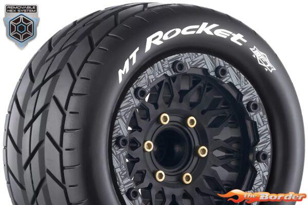 LouiseRC MT-Rocket Traxxas Maxx Tires MFT – Removable Hex (12mm, 14mm, 17mm) (F/R) LR-T3307SX