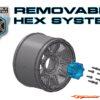 LouiseRC MT-Rocket Traxxas Maxx Tires MFT – Removable Hex (12mm, 14mm, 17mm) (F/R) LR-T3307SX - Afbeelding 2