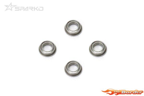 Sparko Flanged Ball Bearing 5X8X2.5 (4pcs) SPKBO050825