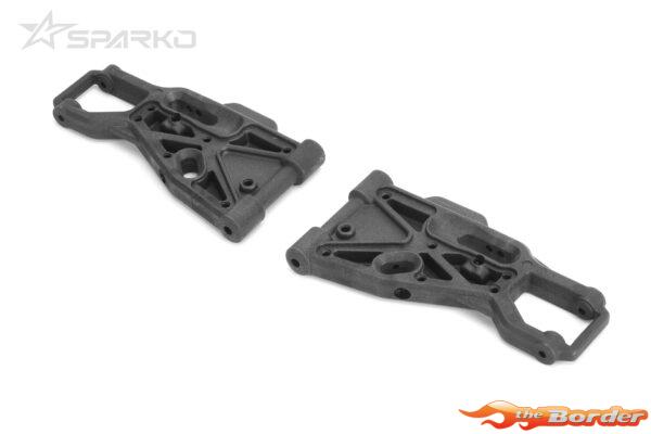 Sparko F8 Front Lower Suspension Arms (2) SPKF81002