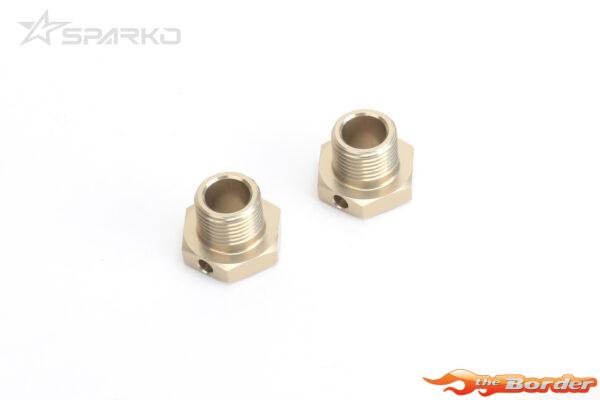 Sparko F8 Aluminum Wheel Hub Axil(L4.5mm)17mm(Hard Anodizing)(2pcs) SPKF84006