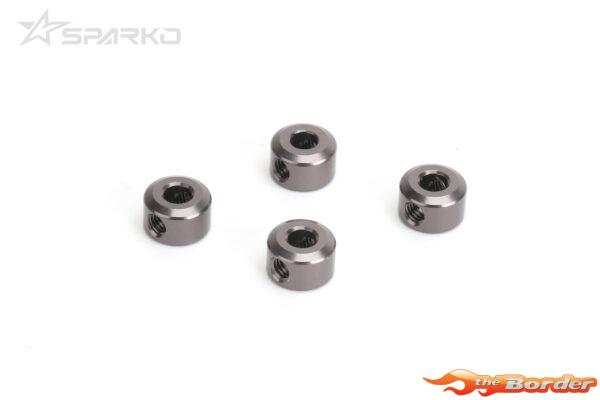 Sparko F8 Aluminum Adjuster Knob 8mm (4pcs) SPKF84010