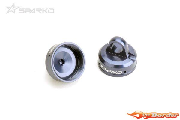 Sparko F8 & F8E 7075Aluminum Shock Caps (2pcs) SPKF84023-BG