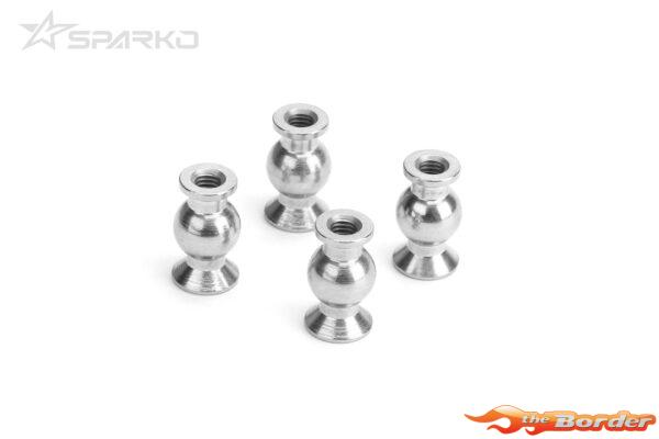 Sparko F8 Steering Turnbuckle Ball Set (4pcs) SPKF85038