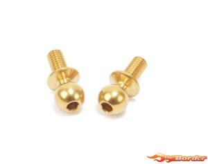 Schumacher Titanium 5.5mm Ball Stud Short (2) U8453