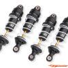 Traxxas Shocks, GTR long, Gray-anodized, PTFE-coated bodies with TiN shafts (assembled with springs) (4) 10765-GRAY