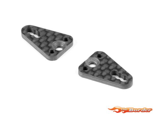 XRAY X1 Carbon Plate for Side Link with 2 Pins (2) 371188