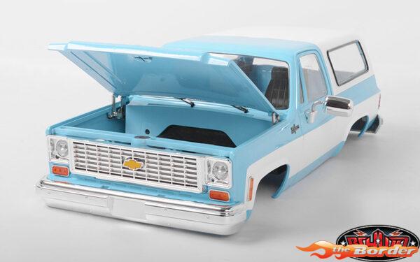 RC4WD Chevrolet Blazer Hard Body Complete Set (Light Blue) Z-B0148