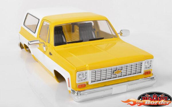 RC4WD Chevrolet Blazer Hard Body Complete Set (Yellow) Z-B0152