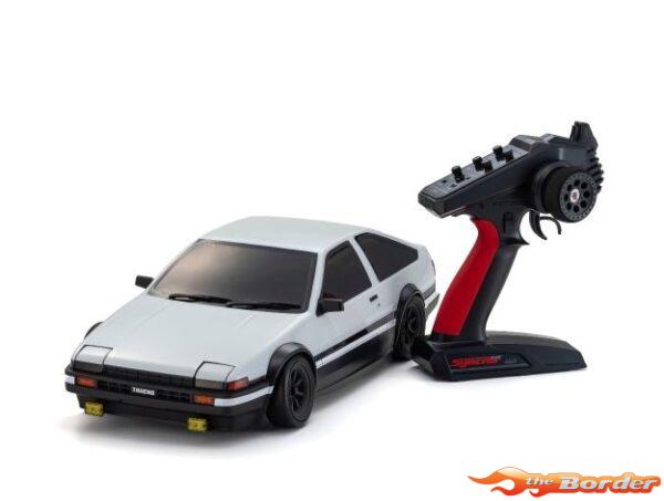 Kyosho Fazer D2 Toyota Sprinter Trueno AE86 White 1/10 Drift Readyset 34501B