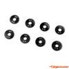 Yeah Racing Alu Wheel Spacer 0.5 & 1.0mm (8 pcs) Black YA-0705BK - Afbeelding 2