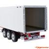 Carson 1/14 3-Axle Semi-Trailer Ver.III White 907792 - Afbeelding 7