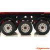 Carson 1/14 3-Axle Stanchion Trailer New Susp. 907629 - Afbeelding 10