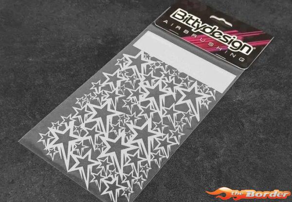 BittyDesign - Vinyl stencil - Stars V1