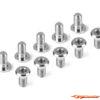 Hudy Titanium Hex Super Low Head Screw Slh M3X6 (10) 908306-T