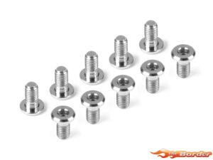 Hudy Titanium Hex Super Low Head Screw Slh M3X6 (10) 908306-T